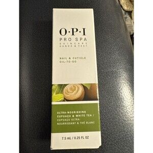 OPI Pro Spa - Nail & Cuticle Oil To Go 0.25 oz/ 7.5ml - NEW - 100% AUTHENTIC